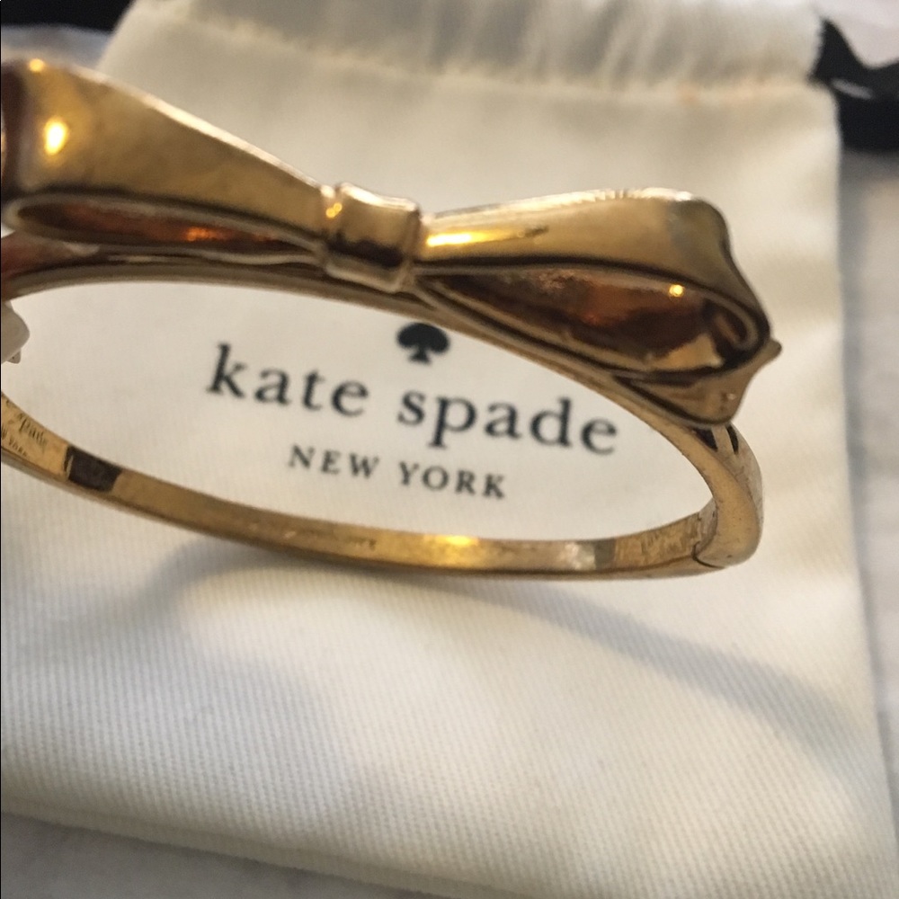 Kate Spade Love Bow Bangle Bracelet - Picture 7 of 10